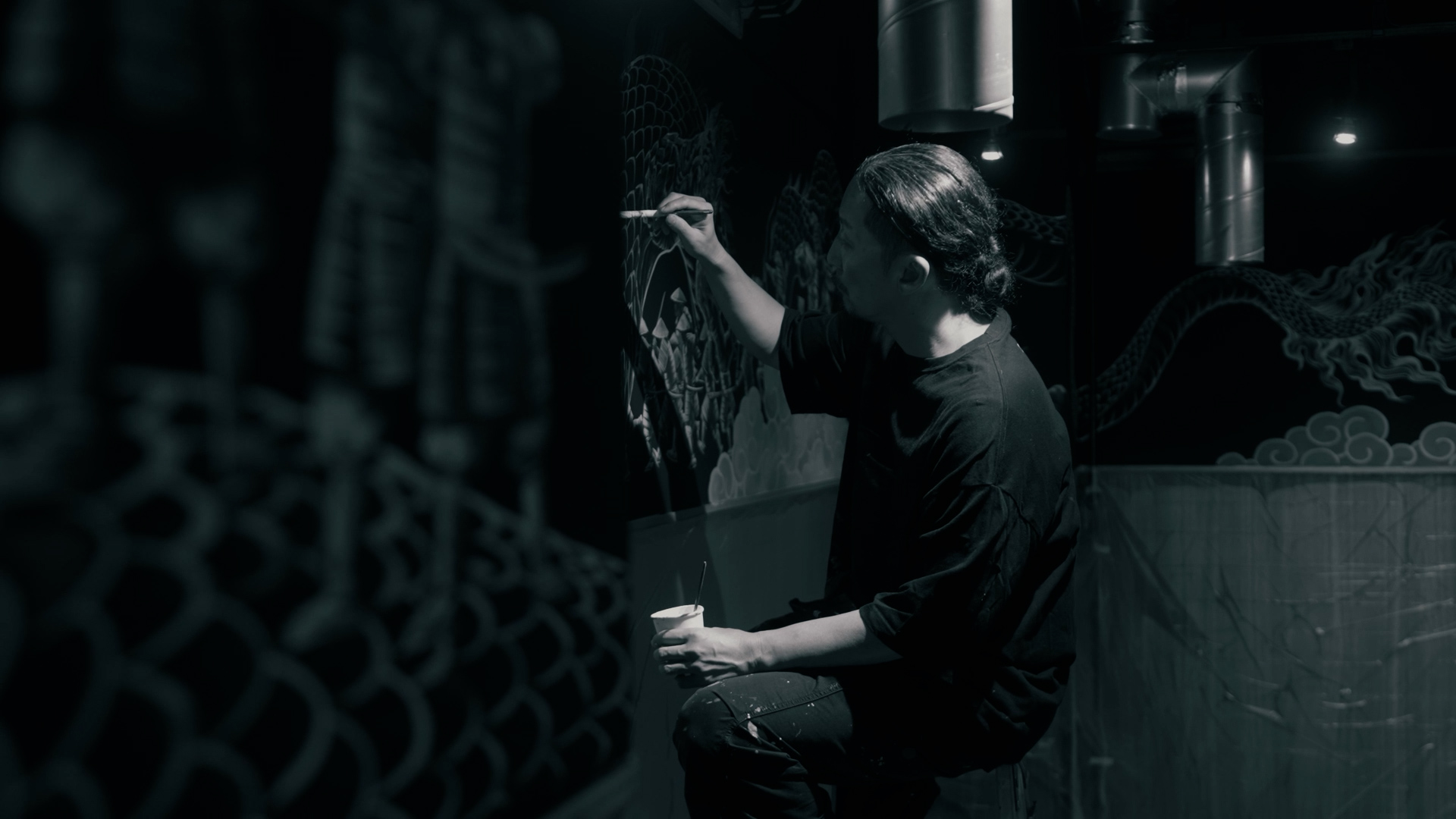 KENSUKE TAKAHASHI mural @ 「雅苑」歌舞伎町 | fone | Digital ZINE